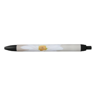 Stylo Noir Fleur de marais Blancs de marais Fleurs de fleurs