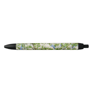 Stylo Noir Fleur de pomme de crabe