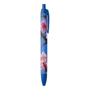Stylo Noir Fleurs de ressort