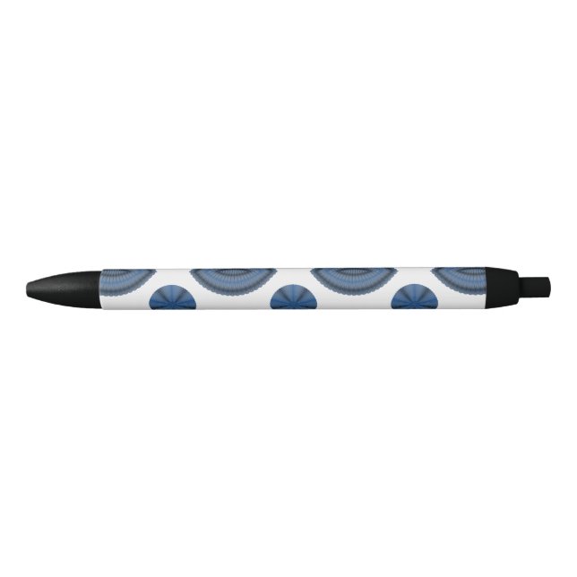 Stylo Noir Fleurs Spiro Choisir une couleur Arrière - plan (Devant)