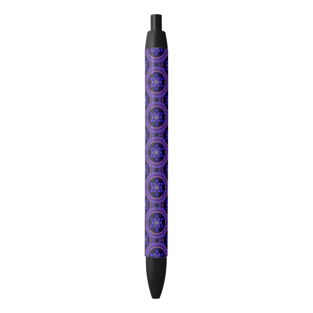 Stylo Noir Floral Modern Boho Elegant Abstract Pattern #505 (devant Vertical)