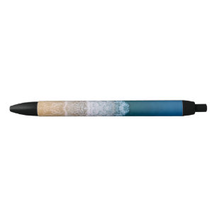 Stylo Noir Floride Turquoise Blue Sea Sandy Beach