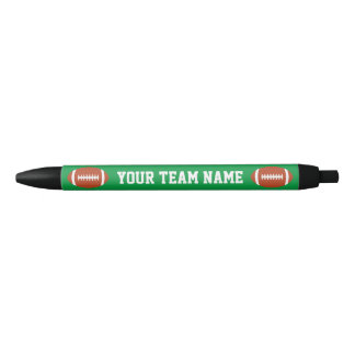 Stylo Noir Football Custom Nom de l'équipe et Color Sports Co