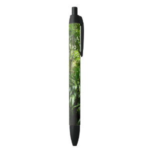 Stylo Noir Forêt de pluie dominicaine I Nature verte tropical