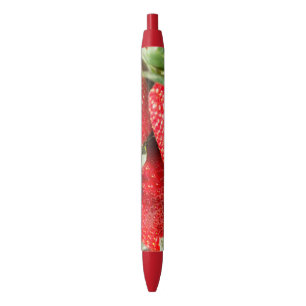 Stylo Noir Fraises