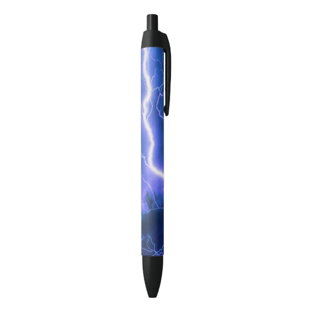 Stylo Noir Frappe éclair choquante (Bas (Vertical))