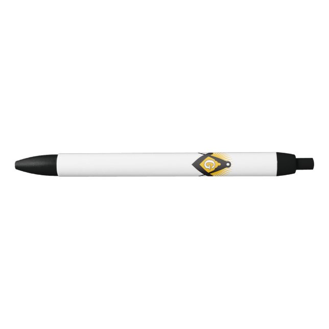 Stylo Noir Freemasonry symbol (Devant)