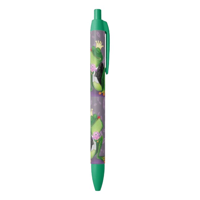 Stylo Noir Frog Prince Pen Kiss - Amusant (Bas (Vertical))
