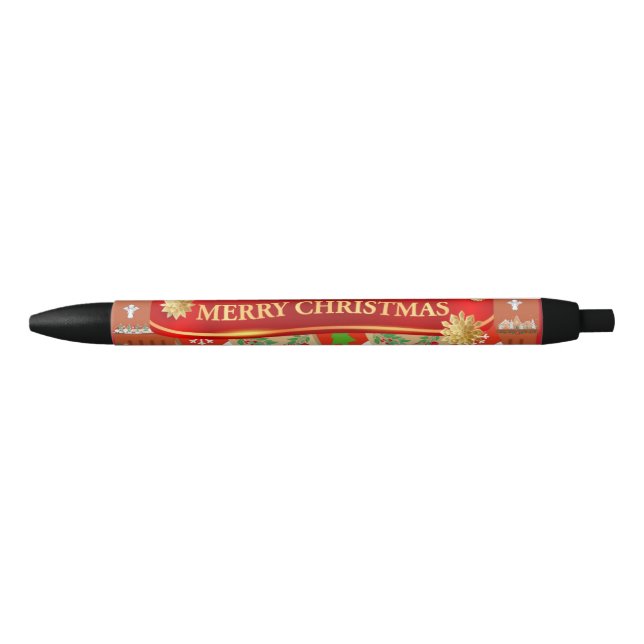 Stylo Noir Frohe Weihnachten (Devant)
