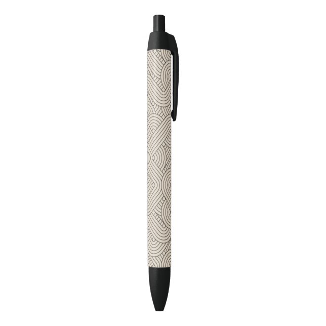 Stylo Noir Frontière abstraite (Bas (Vertical))