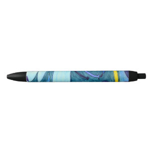Stylo Noir Fumes bleues