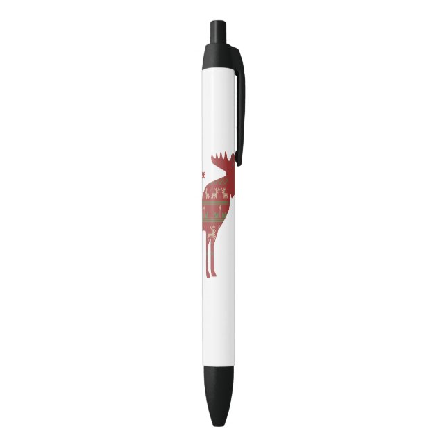 Stylo Noir Fun Christmas Moose in Sweet Design Chrismoose h (Bas (Vertical))