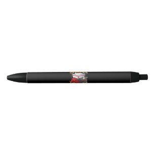Stylo Noir Funny Police Pompier Frontliner Infirmière Cadeaux
