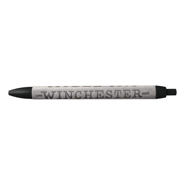 Stylo Noir Fusil Winchester M1873  (Devant)