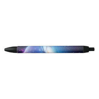 Stylo Noir Galaxie bleue