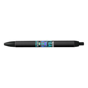 Stylo Noir Gamer Shirt Boys Hommes Enfants Ados A Interrompu