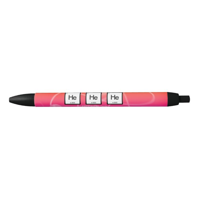 Stylo Noir Gaz hilarant (Devant)