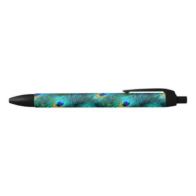 Stylo Noir Gloire de paon (Haut)