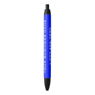 Stylo Noir GMF bleu personnalisé