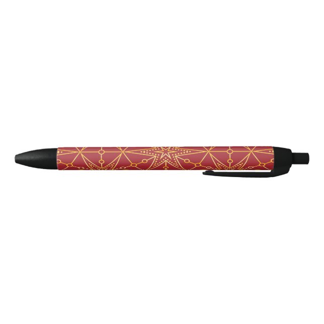 Stylo Noir Golden Festive Starry (Bas)