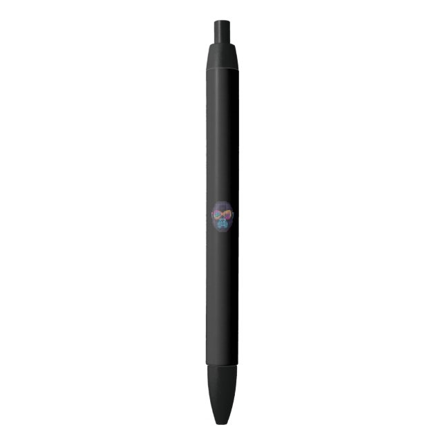 STYLO NOIR GORILLUMINATE  D401 (devant Vertical)
