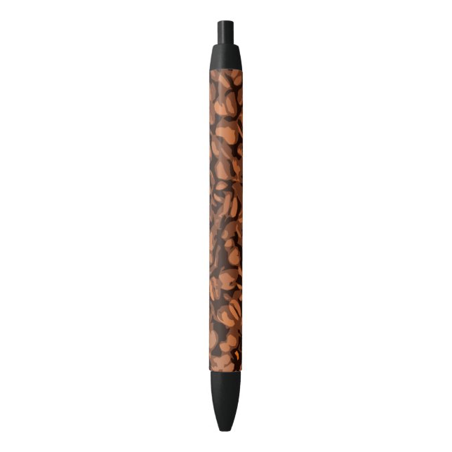 Stylo Noir Grain de café moderne (devant Vertical)
