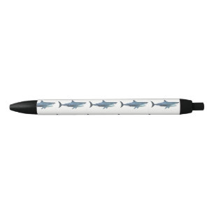 Stylo Noir Grand requin blanc