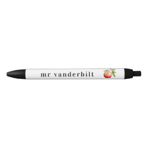 Stylo Noir Graphique d'aquarelle de l'enseignant scolaire A