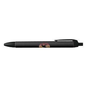 Stylo Noir Graphisme Rétro Tortue