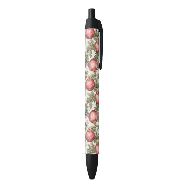 Stylo Noir Grenade Fruit Rouge (Bas (Vertical))