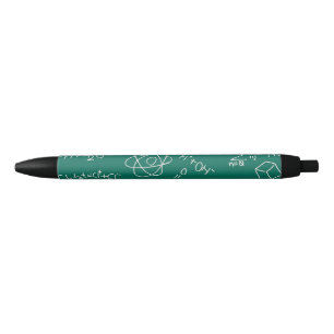 Stylo Noir Griffonnages de chimie