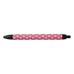 Stylo Noir Happy Snowflake Emoticon Thunder_Cove 