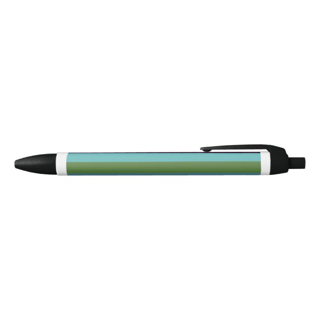 Stylo Noir Harmonie côtière rayée (Haut)