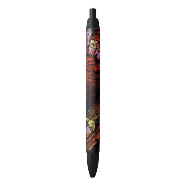 Stylo Noir Harmonie des couleurs Art Abstrait (devant Vertical)