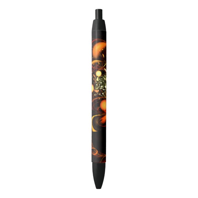 Stylo Noir Heartbeat (devant Vertical)