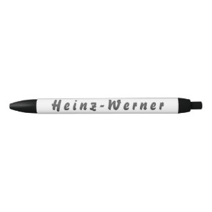 Stylo Noir Heinz-Werner Kugelschreiber