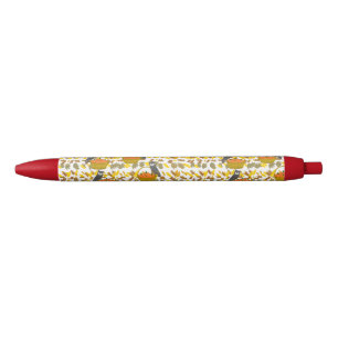 Stylo Noir Hiboux et les récoltes d'automne