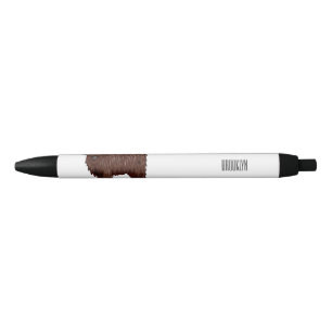 Stylo Noir Highland cow