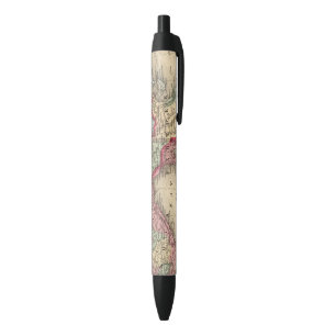 Stylo Noir Hindoostan, Inde plus lointaine, Chine, Thibet