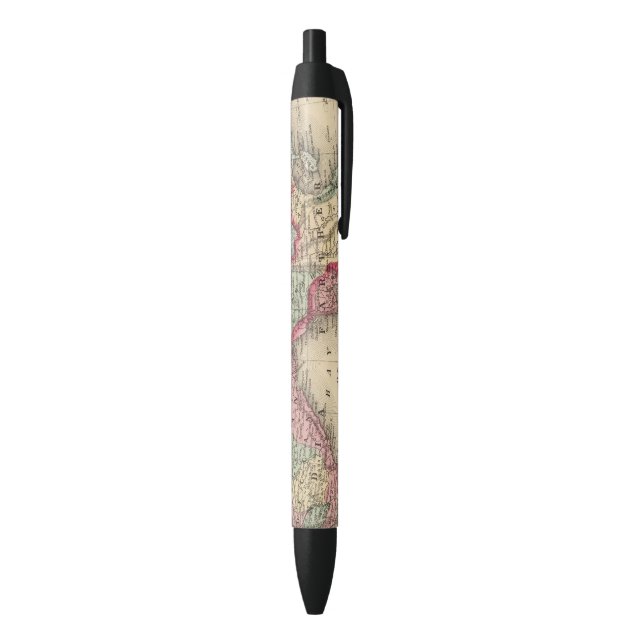 Stylo Noir Hindoostan, Inde plus lointaine, Chine, Thibet (Bas (Vertical))