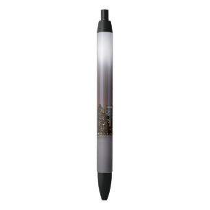 Stylo Noir Hommage de World Trade Center dans la lumière à
