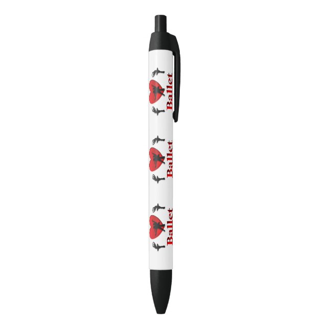 Stylo Noir I Heart Ballet (Bas (Vertical))