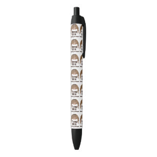 Stylo Noir Il y aura postiche d'enfer