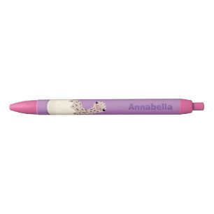Stylo Noir Illustration d'autruche pour bébé à couver mignon