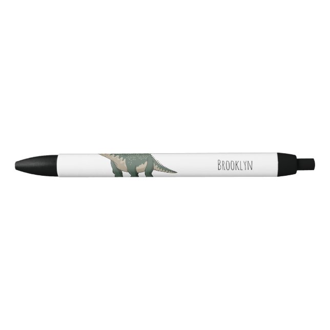 Stylo Noir Illustration de Barapasaurus (Devant)