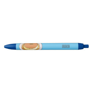 Stylo Noir Illustration de caramel de crème