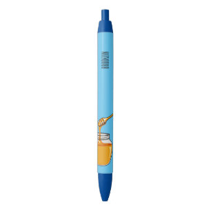 Stylo Noir Illustration de dessin sur le miel