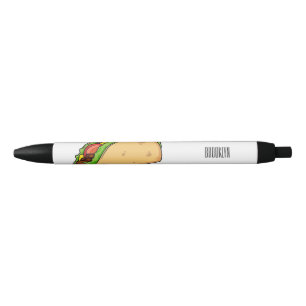 Stylo Noir Illustration de dessin sur Taco