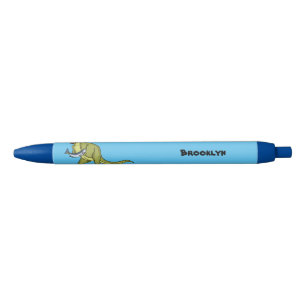 Stylo Noir Illustration de dinosaure T rex drôle