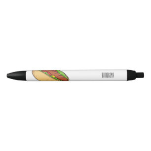 Stylo Noir Illustration de Hot dog